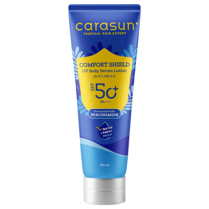 Carasun Comfort Shield UV Body Serum Lotion SPF 50+ PA++++ (carasunbeauty.com)