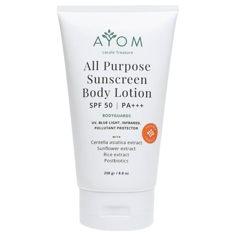 AYOM All Purpose Sunscreen Body Lotion SPF 50 PA+++ (sociolla.com)