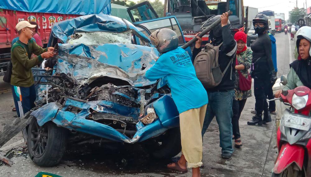 Korban Laka Maut Duduksampeyan Warga Tuban, Berikut Identitasnya