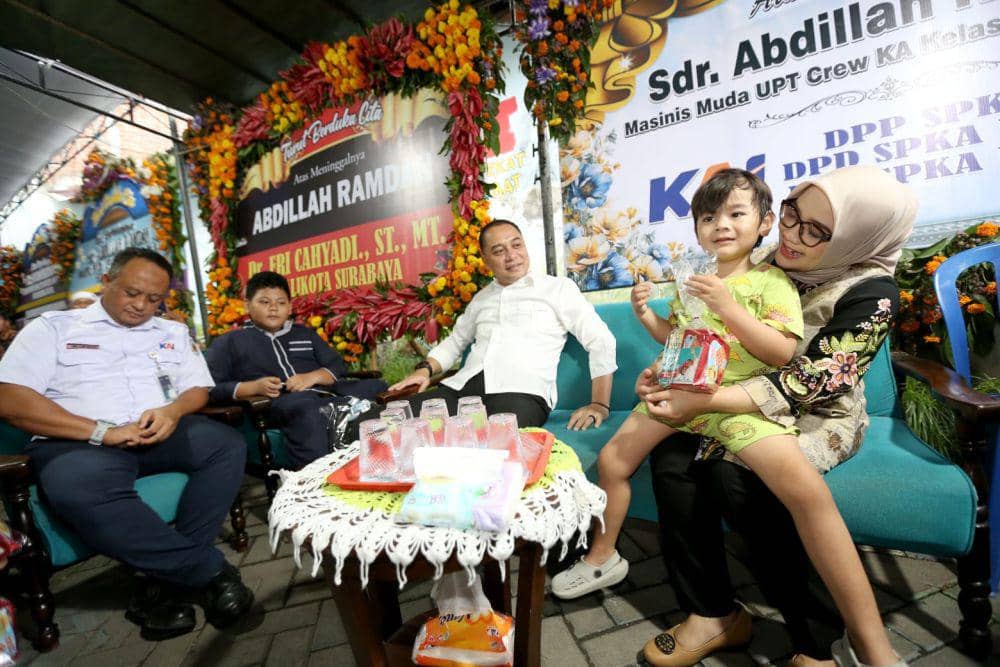 Anak dan Istri Asisten Masinis Meninggal Laka di Gresik Dapat Jaminan