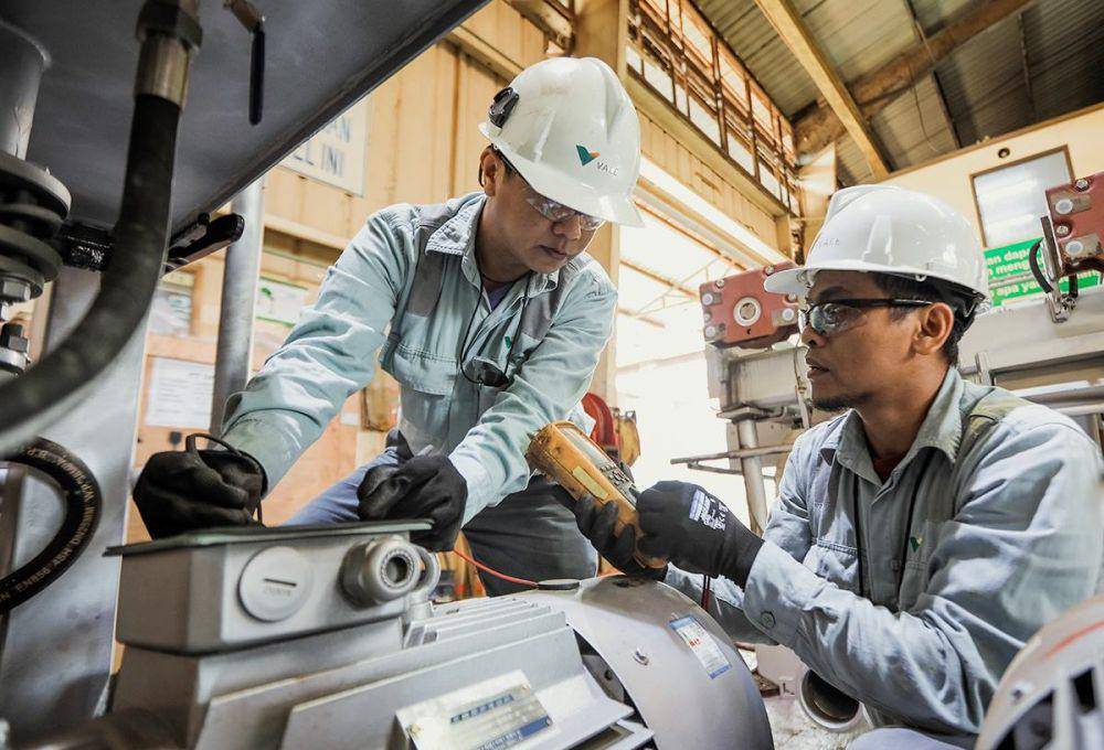 potret pekerja di PT Vale Indonesia (facebook.com/ptvaleindonesia)