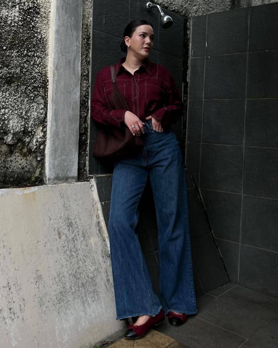 inspirasi office look ala Alice Norin (instagram.com/alicenorin)