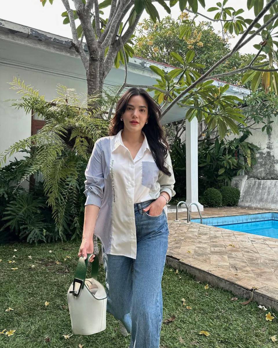 inspirasi office look ala Alice Norin (instagram.com/alicenorin)