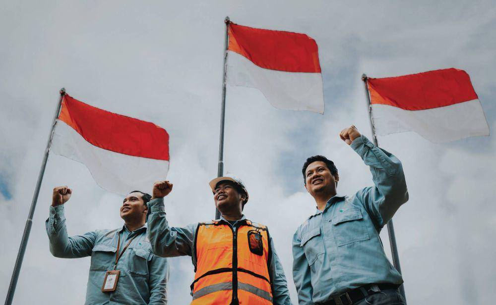 potret pekerja di PT Vale Indonesia (facebook.com/ptvaleindonesia)