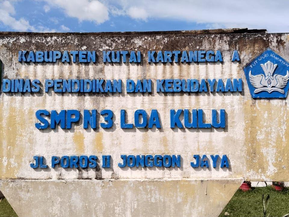 SMPN 3 Loa Kulu, Kukar. (Dok. Polsek Loa Kulu)