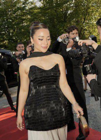 Nikita Willy red carpet D'Alba (Instagram.com/nikitawillyofficial94)