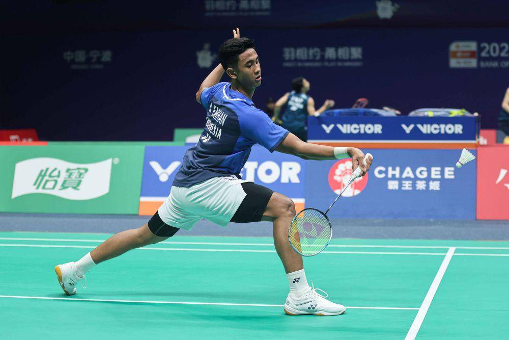 Tunggal putra muda Indonesia, Alwi Farhan di 32 besar Kejuaraan Bulu Tangkis Asia (BAC) 2025