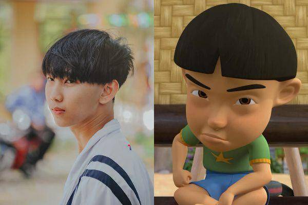 ilustrasi gaya rambut tokoh di serial Upin & Ipin (pexels.com/Min An | instagram.com/upinipinofficial)