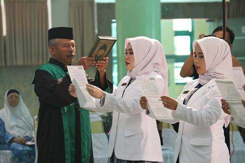 Ilustrasi Sumpah Profesi Dokter (Dokumen Universitas Islam Indonesia)