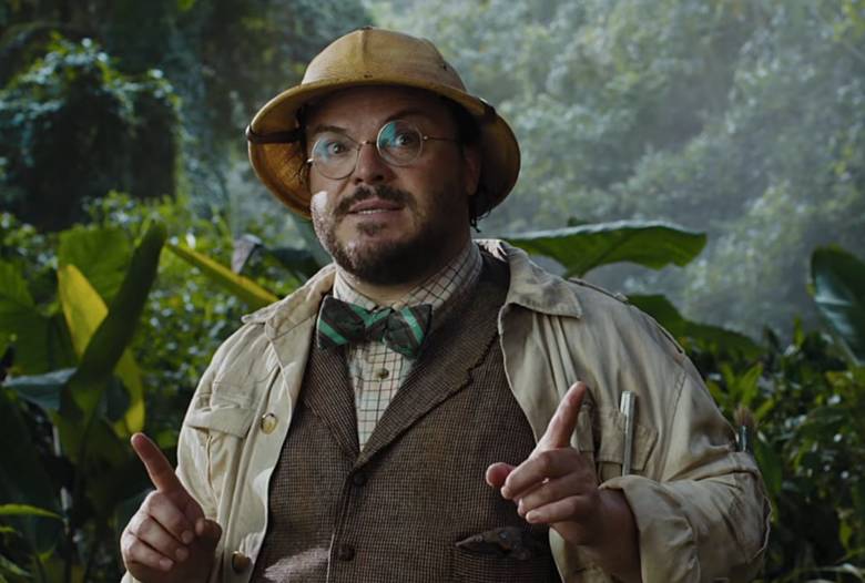 Jack Black dalam film Jumanji: Welcome to the Jungle. (dok. Columbia Pictures/Jumanji: Welcome to the Jungle)