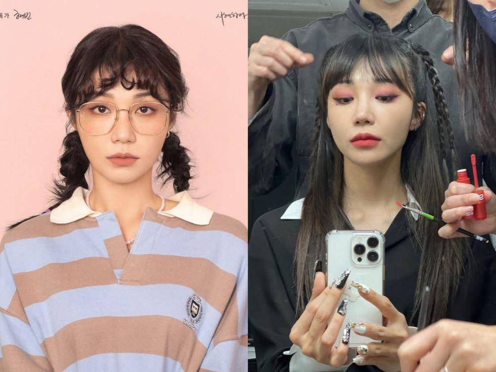 inspirasi makeup Jung Eun Ji (instagram.com/ARTIST_EUNJI)