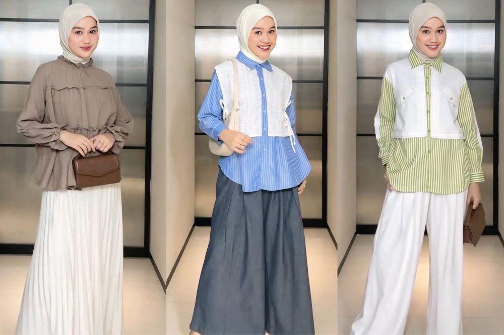 potret ide OOTD kasual playful buat ngampus ala Firyal Aisyah (instagram.com/firyalaisyah)