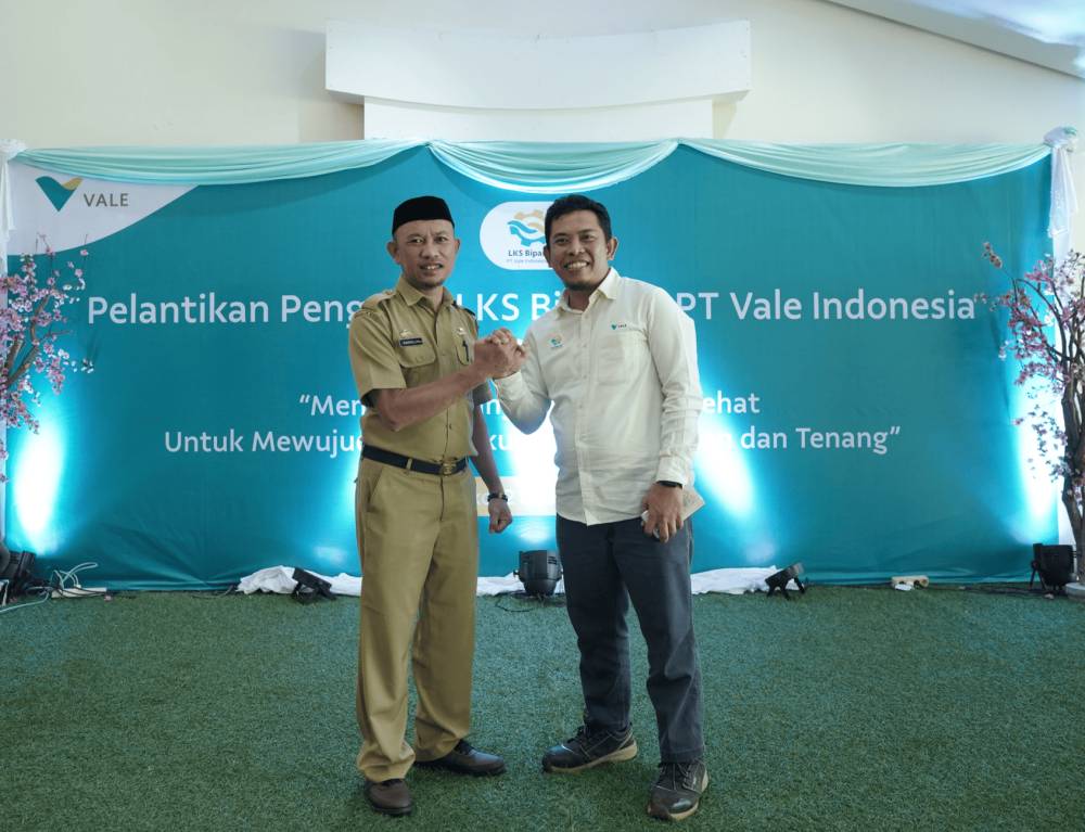 Pelantikan LKS (dok. PT. Vale Indonesia Tbk)
