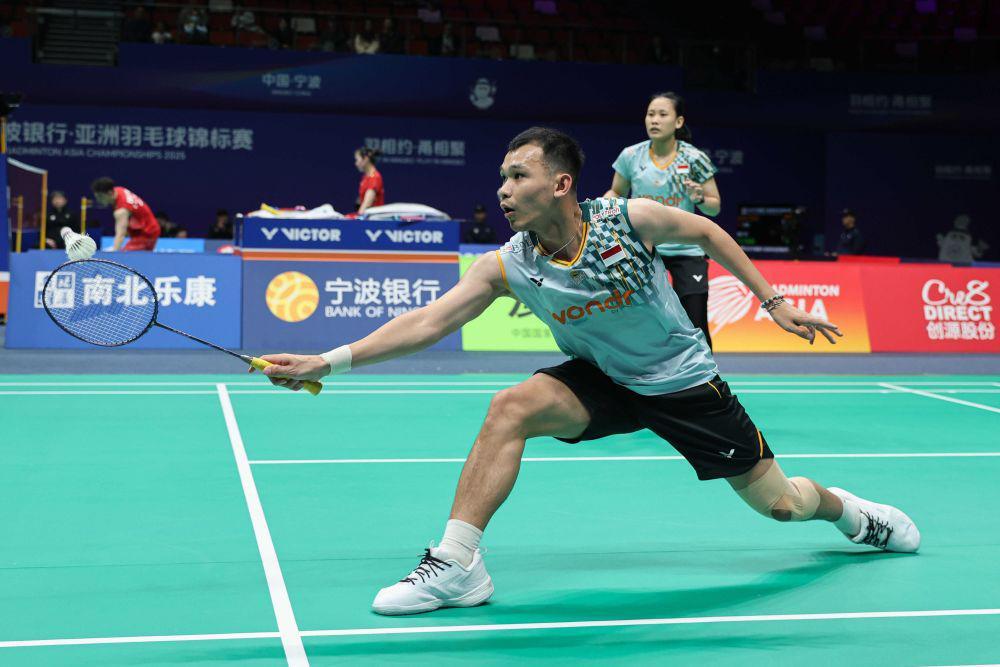 Rinov/Pitha Taklukkan Inggris di Hari Pertama Piala Sudirman 2025