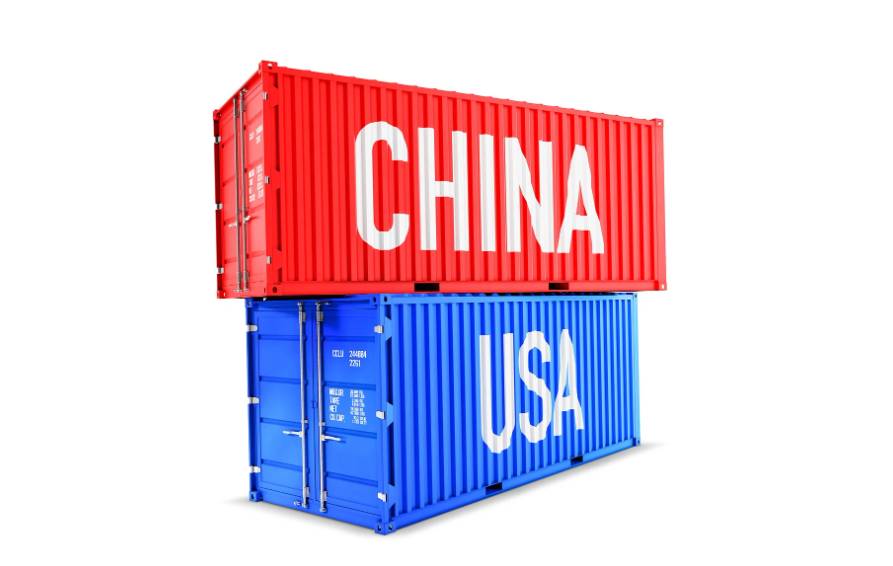 Ilustrasi perang dagang antara Amerika dan China (PixabayAbsolutVision)