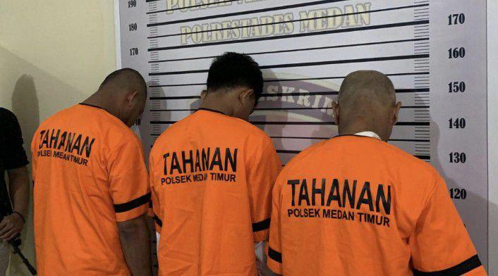 3 Juru Parkir Ditangkap setelah Serang Warkop dan Mengeroyok Karyawan