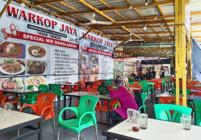 Warkop yang diserang 3 juru parkir dekat Kampus UMSU (IDN Times/Eko Agus Herianto)