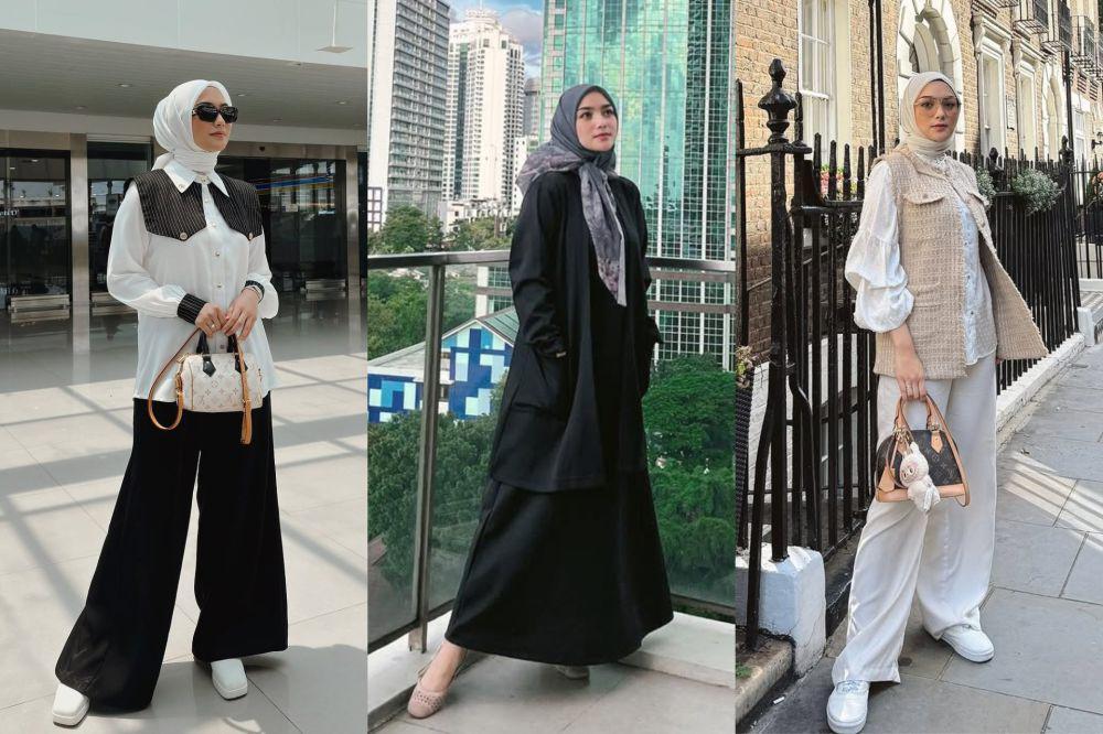 9 Ide Outfit Hijab ke Kantor ala Citra Kirana, Ciamik!