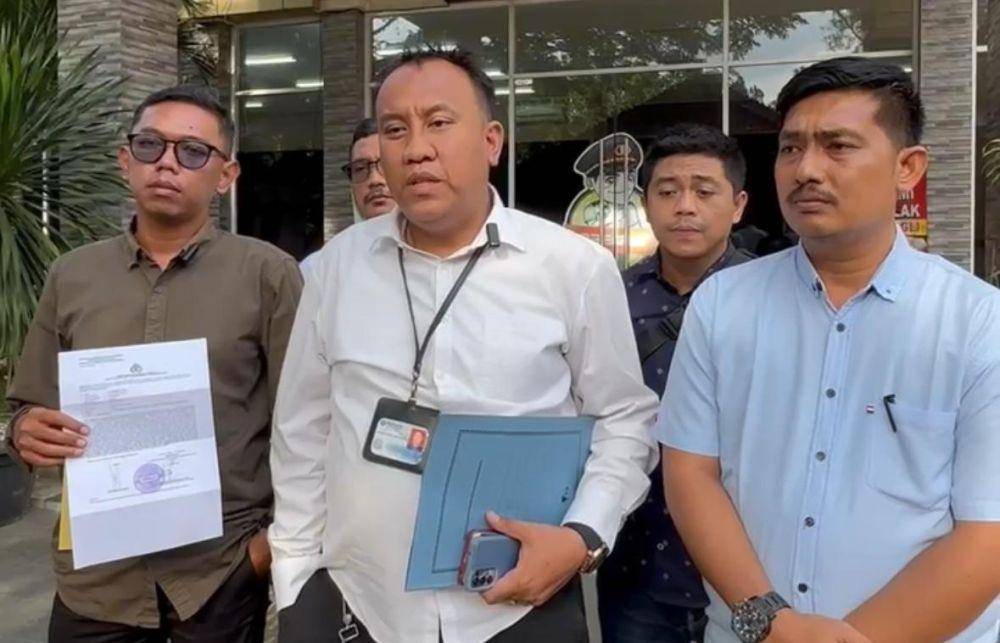 M Helmy melaporkan konten kreator Aleh ke Polda Sumut (dok.istimewa)