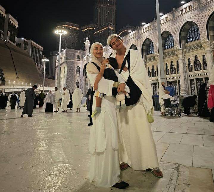 artis umrah di bulan Syawal (instagram.com/adipati)