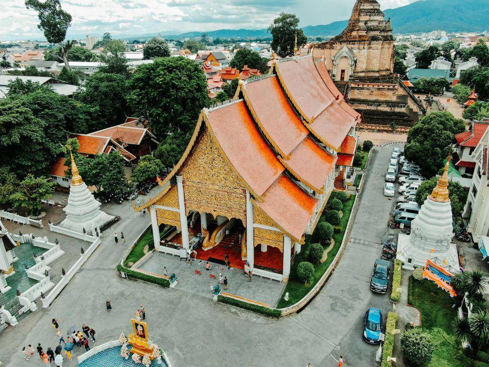 Kuil di Chiang Mai (pexels.com/Tim Durgan)
