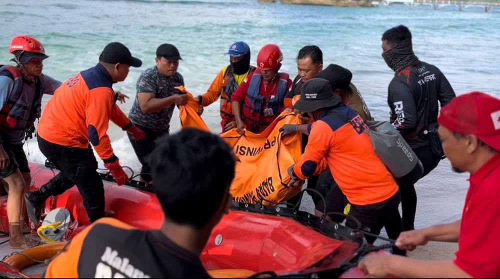 1 dari 3 Santri Hilang di Pantai Balekambang Ditemukan Meninggal