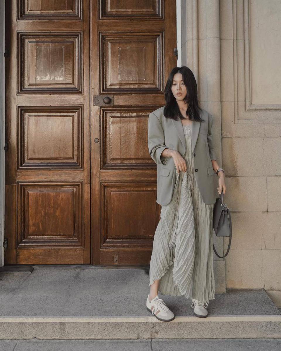 gaya layering outfit ala Jenny Tsang (instagram.com/tsangtastic)