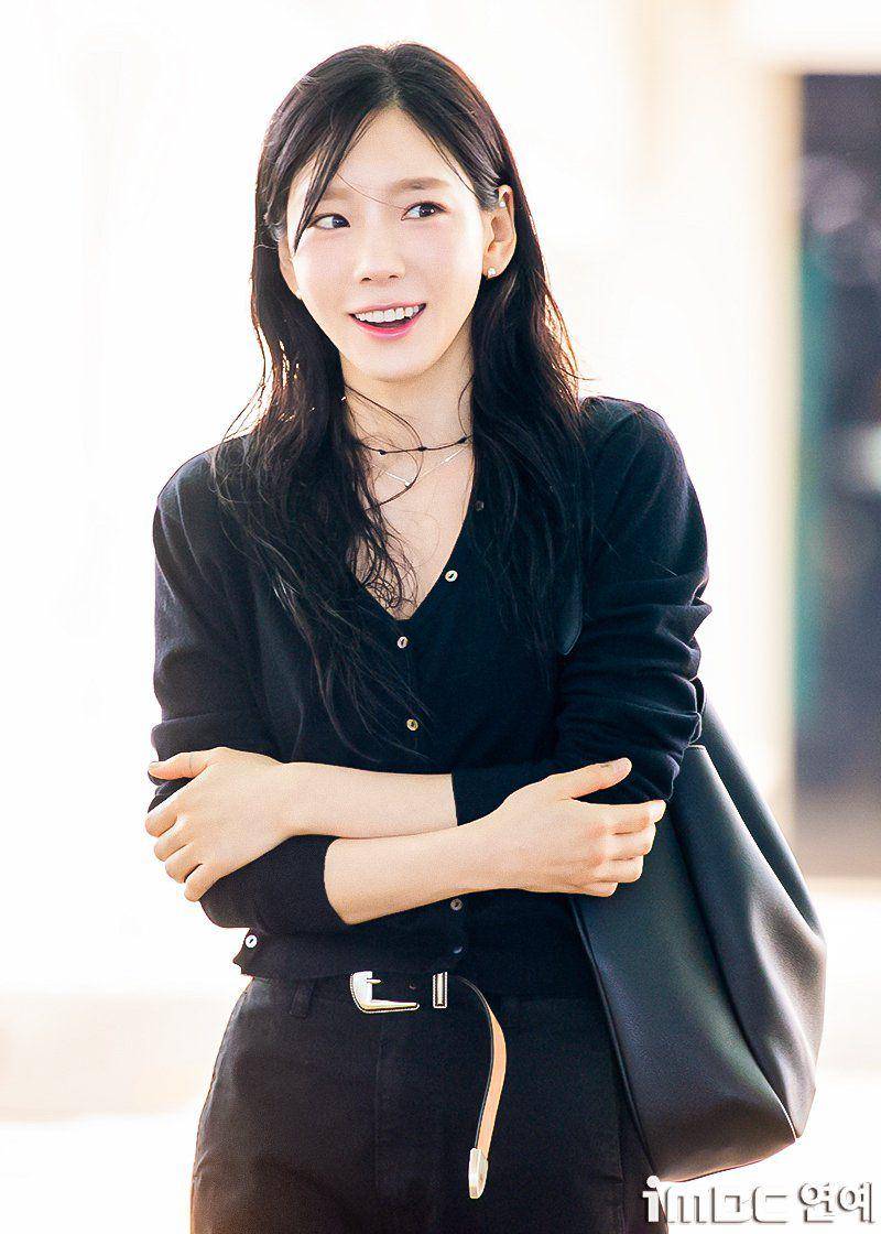 potret Taeyeon berangkat ke Jakarta (dok. iMBC)