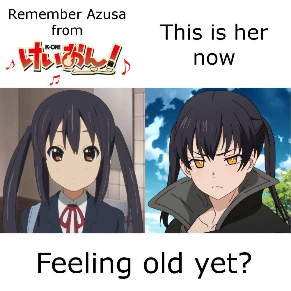meme Azusa K-ON! (reddit.com/user/EXistential_EX)