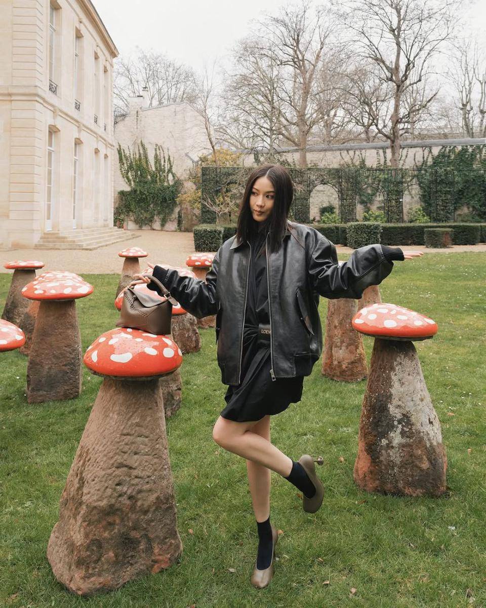 gaya layering outfit ala Jenny Tsang (instagram.com/tsangtastic)