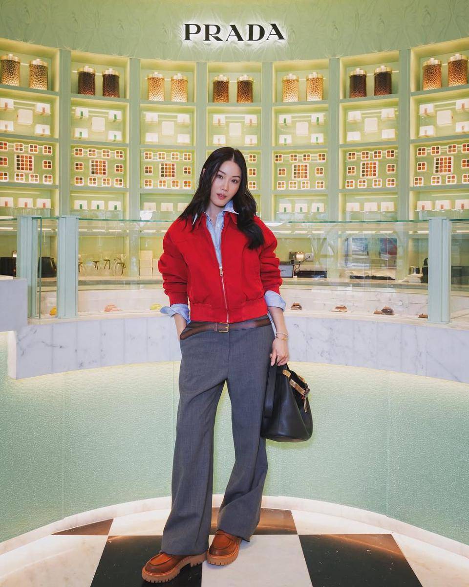 gaya layering outfit ala Jenny Tsang (instagram.com/tsangtastic)
