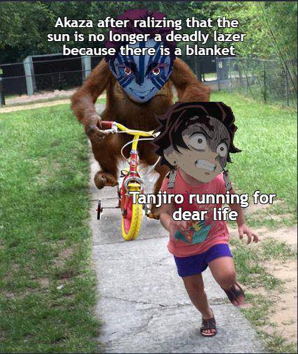 meme Akaza Demon Slayer (reddit.com/user/I_report_every_post)