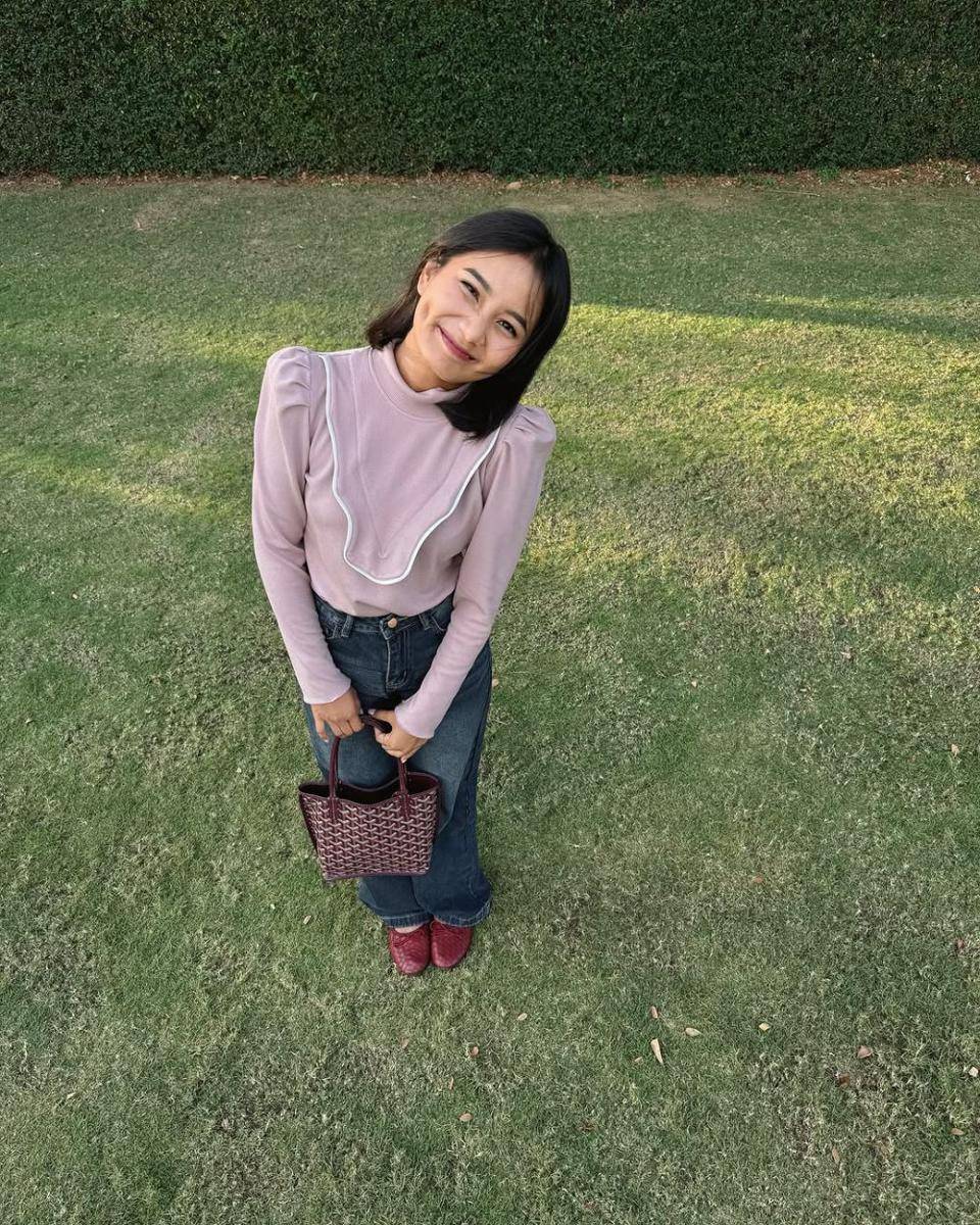 padu padan outfit denim ala Jesica Ceren (instagram.com/jesicaceren)