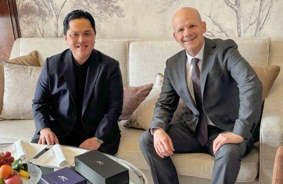 Erick Thohir Temui FIFA, Bahas Progres Sepak Bola Indonesia