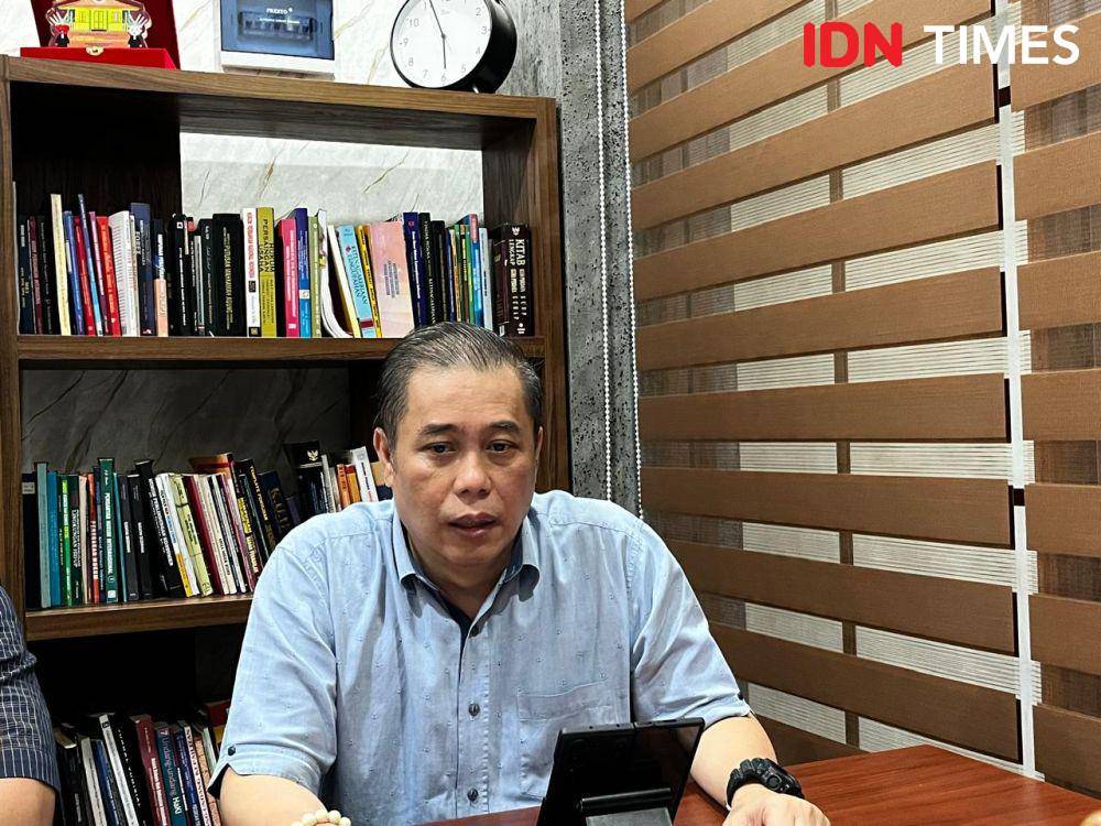 Tim Penasihat Hukum Yayasan Altek Bandar Lampung, Osep Doddy. (IDN Times/Tama Yudha Wiguna).