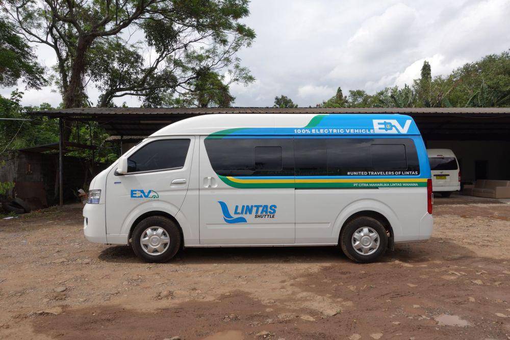Jadi armada listrik pertama Lintas Shuttle (Foton)