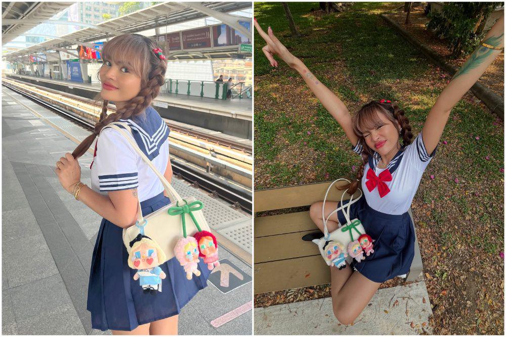7 Potret Rachel Goddard Cosplay Sailor Moon saat di Thailand, Cute!