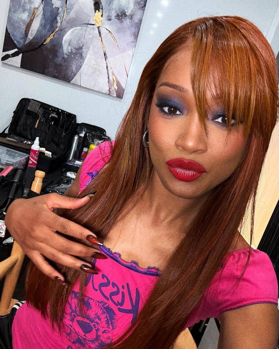 Potret Keke Palmer dengan gaya rambut angsty (instagram.com/keke)
