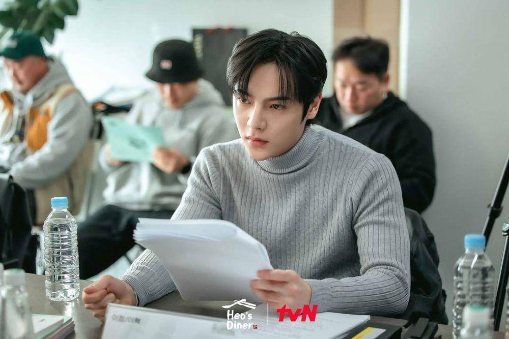 pembacaan naskah Heo's Diner (instagram.com/tvn.asia)