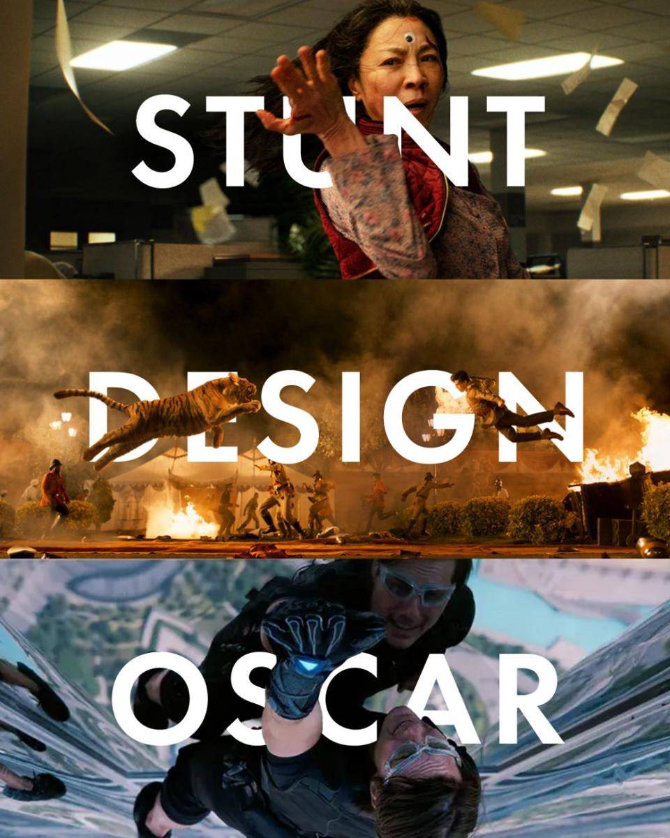 Stunt Design Oscar (Instagram.com/theacademy)