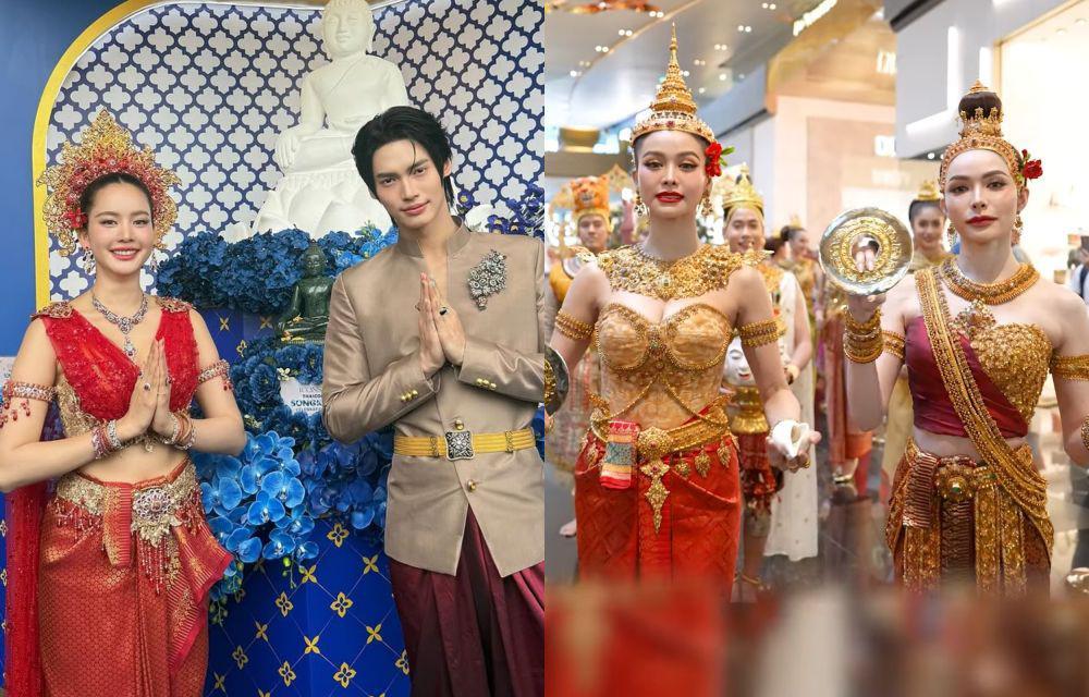 Potret Artis Thailand Ramaikan Festival Songkran 2025, Ada Win Metawin