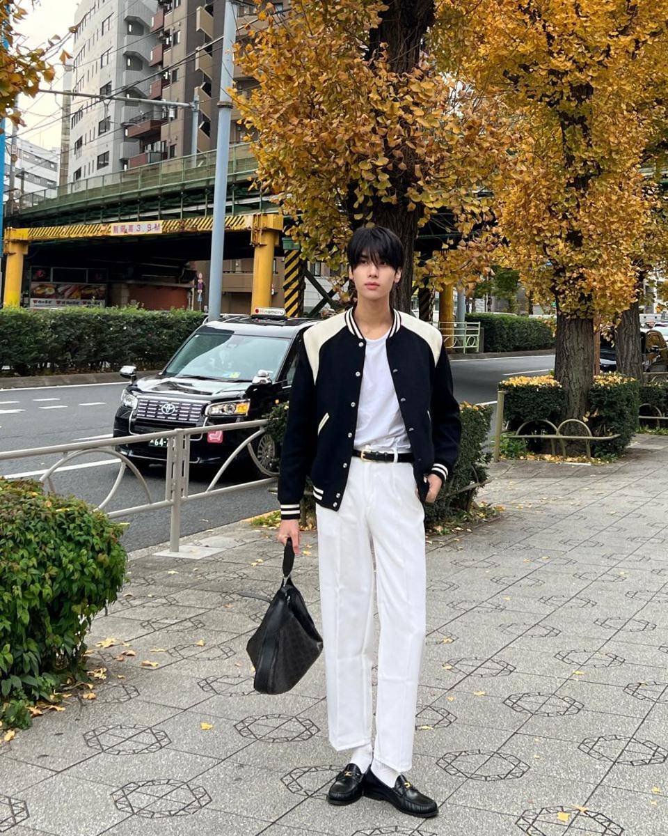 styling sepatu loafer ala Dunk Natachai (instagram.com/dunknatachai)