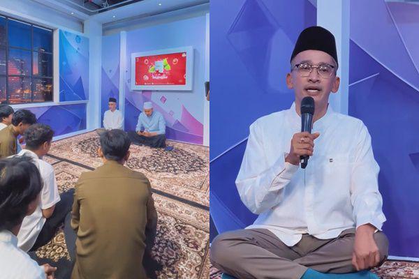 7 Potret Ruben Onsu Ikut Kajian Bersama Usman bin Yahya