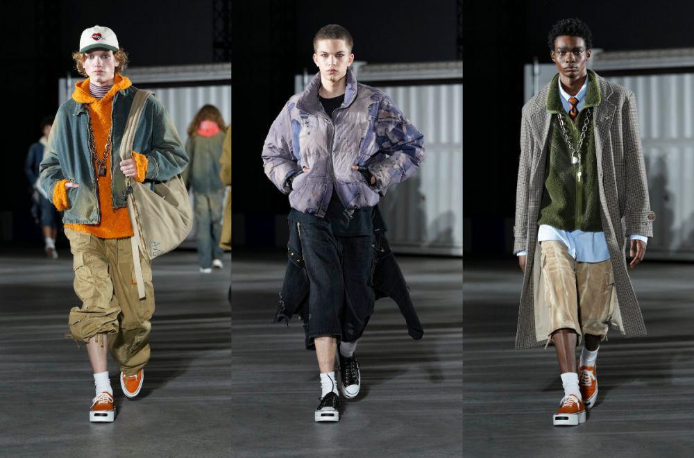 12 Koleksi KAMIYA di Rakuten Fashion Week Tokyo, Dinamis!