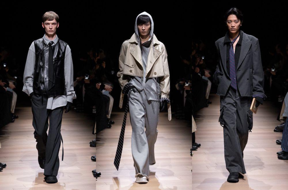 14 Koleksi Tamme di Rakuten Fashion Week Tokyo, Grunge Edgy!