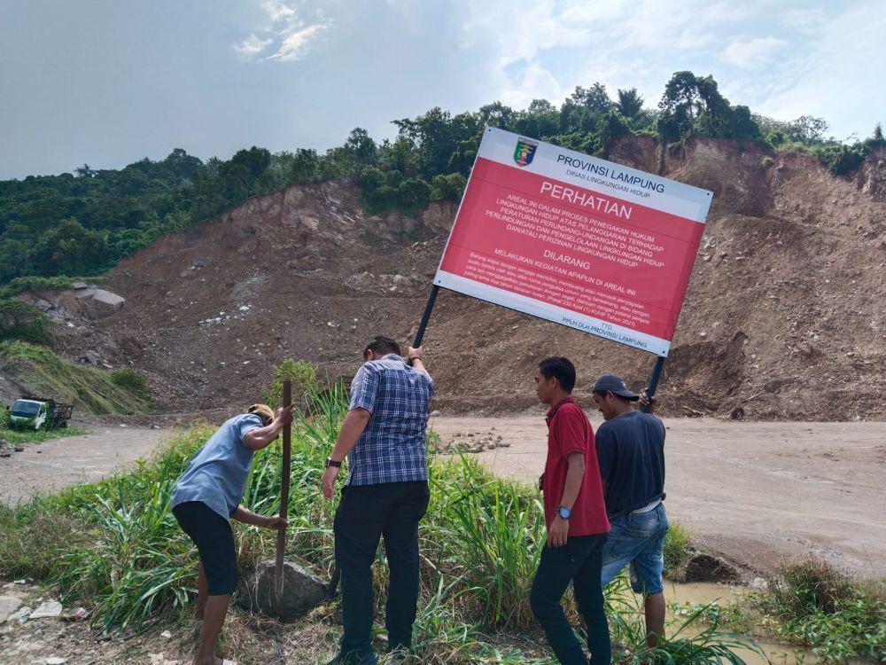 Tambang Ilegal Cuma Disanksi Administratif, Walhi Lampung Ingatkan Ini