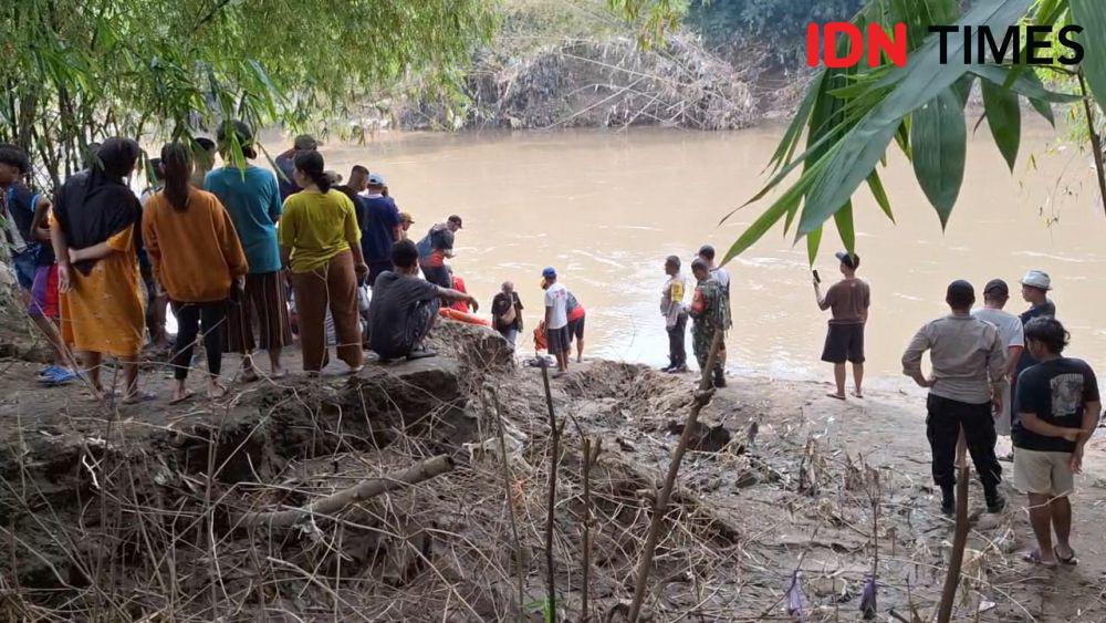 Bocah SMP di Ngawi Hilang Terseret Arus Bengawan Madiun
