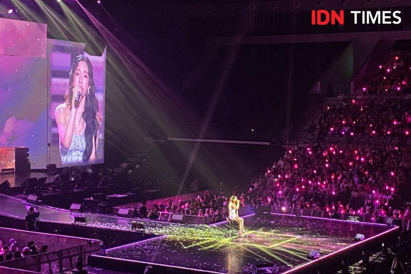 potret konser The Tense di Indonesia Arena, Jakarta, Jumat (12/4/2025) (dok. IDN Times/Rani Asnurida)