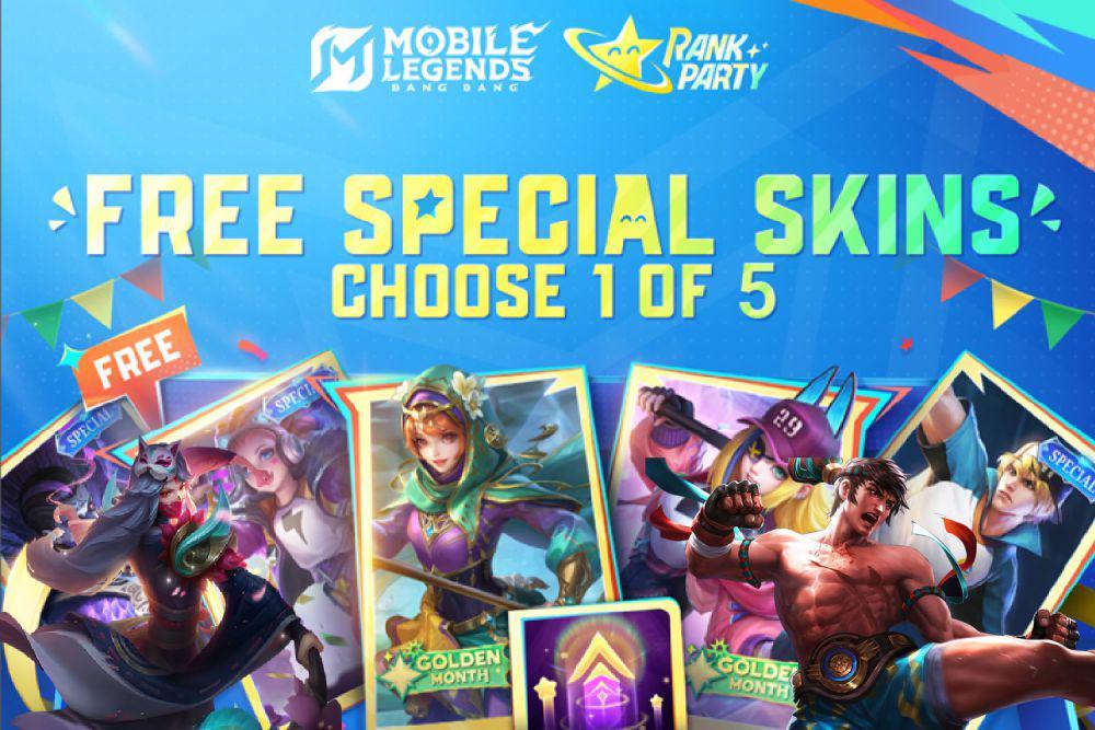 3 Event Skin Gratis Mobile Legends: Bang Bang pada April 2025