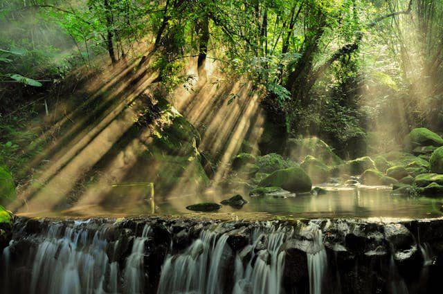 ilustrasi air terjun (pexels.com/Arnie Chou)